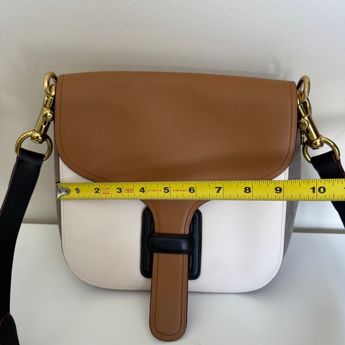 Coach Rodarte Courier Colorblock Leather Crossbody Bag C22752