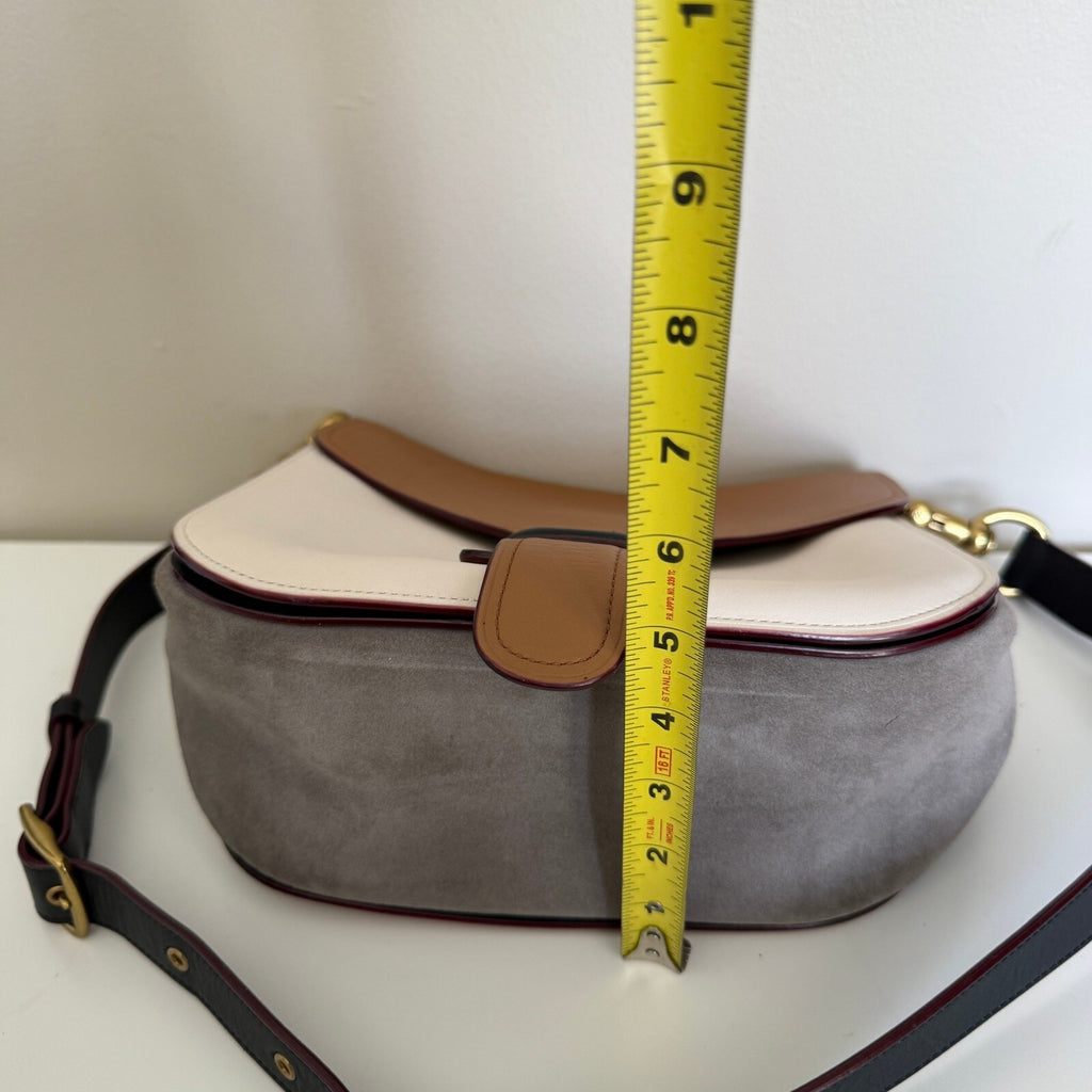 Coach Rodarte Courier Colorblock Leather Crossbody Bag C22752
