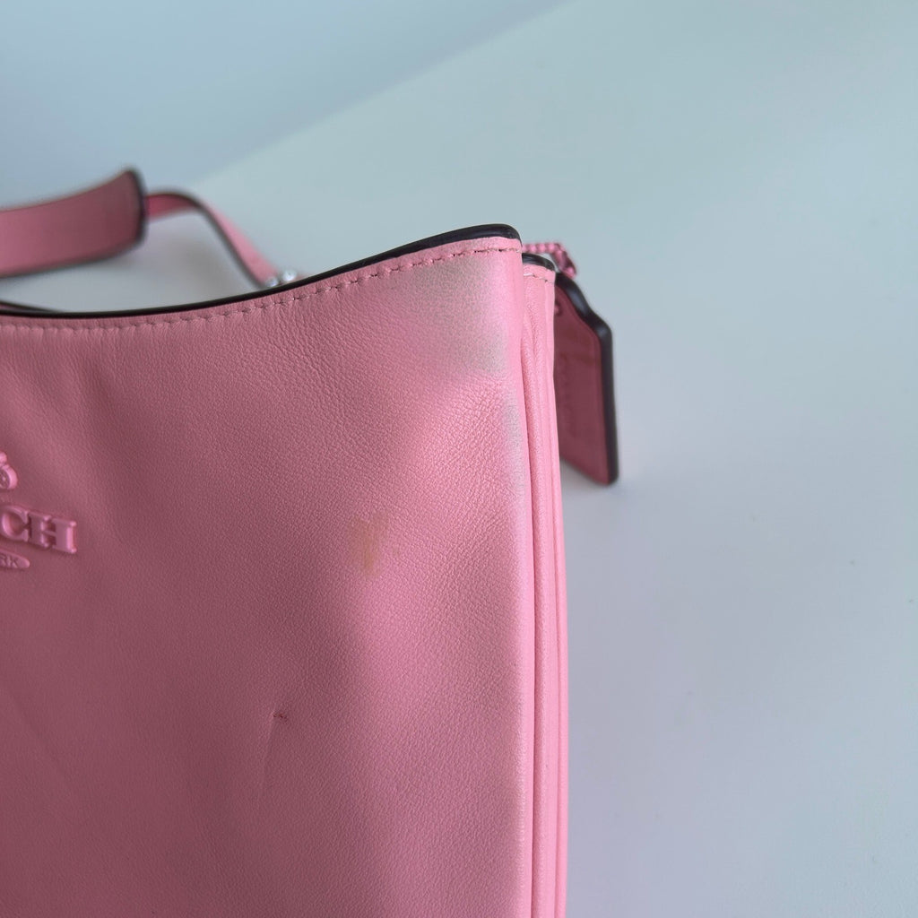 Coach Penelope Pink Leather Shoulder Bag C0952