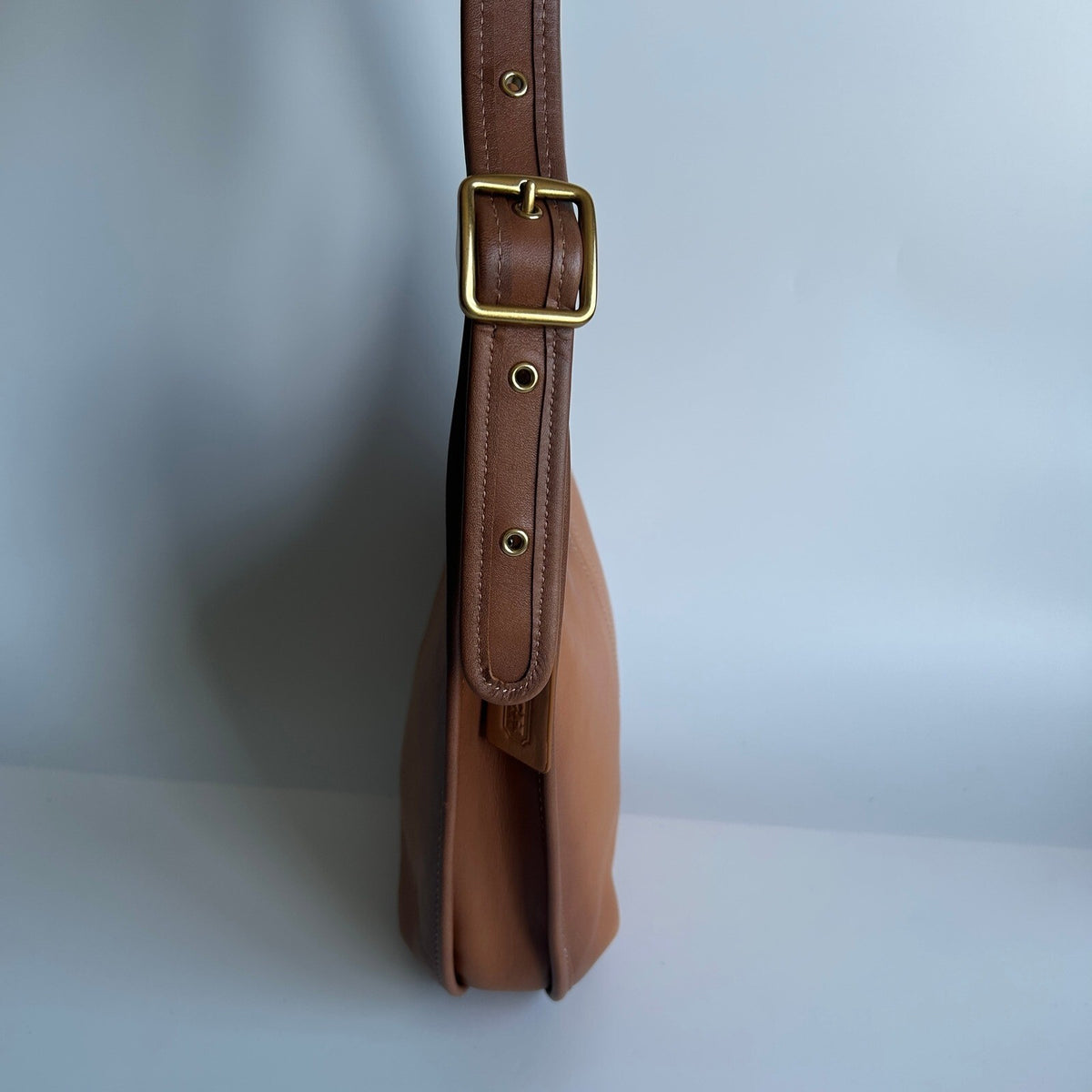 Coach Ergo British Tan Leather Hobo Shoulder Bag C2265