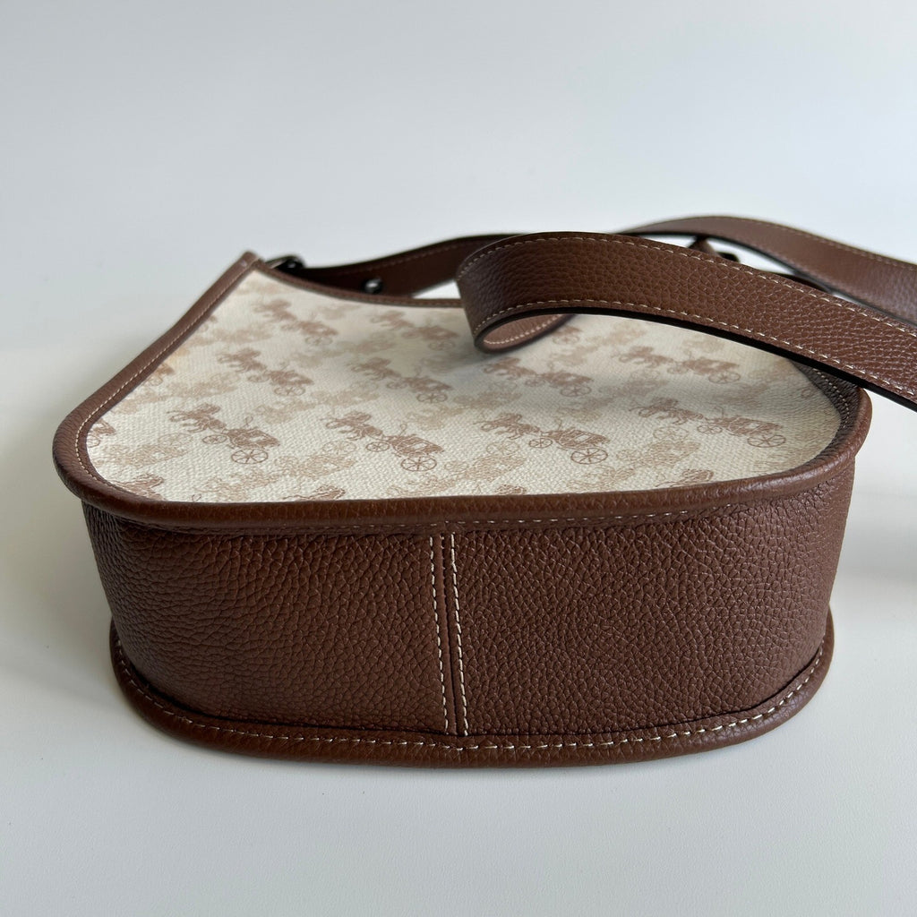 Coach Emery Crossbody Bag Horse and Carriage Coated Canvas Leather 89142