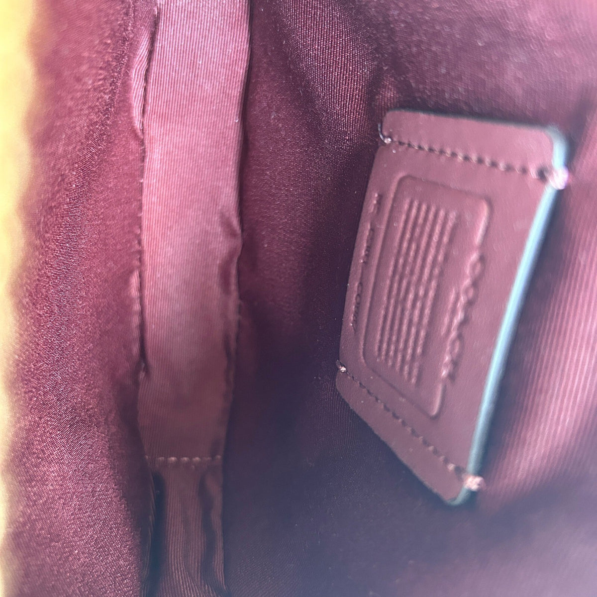Coach Canteen Crossbody Pink Pebble Leather Round Bag 2256