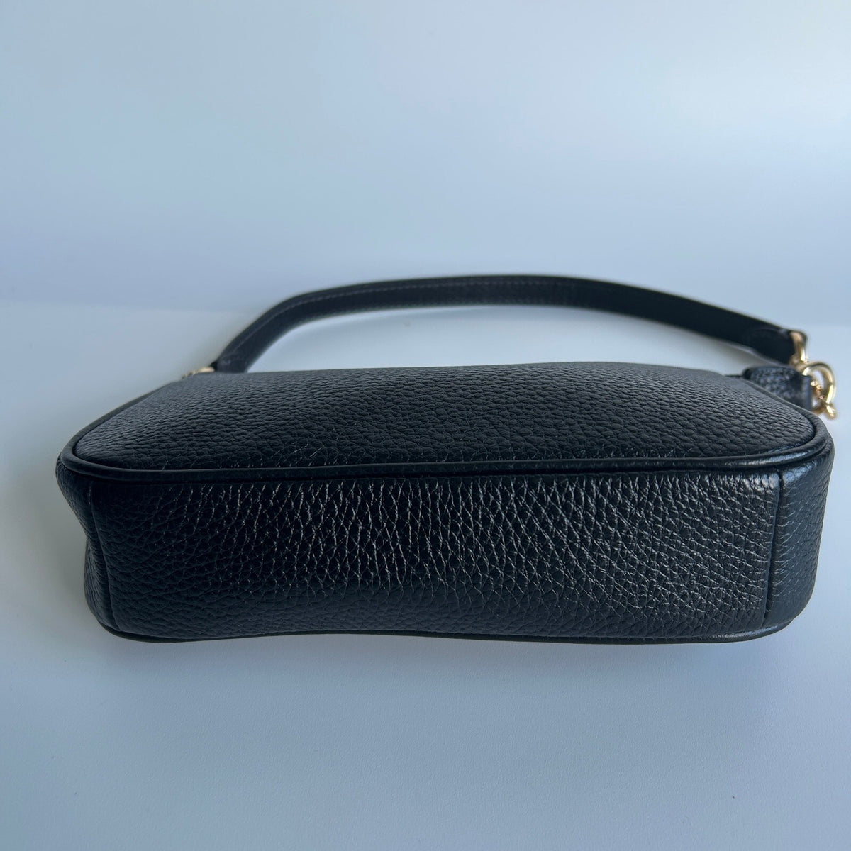 Coach Nolita 19 Black Pebble Leather Shoulder Bag CBQ88