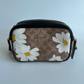 Coach Mini Jamie Daisy Tan Multi Signature Canvas Camera Bag NEW