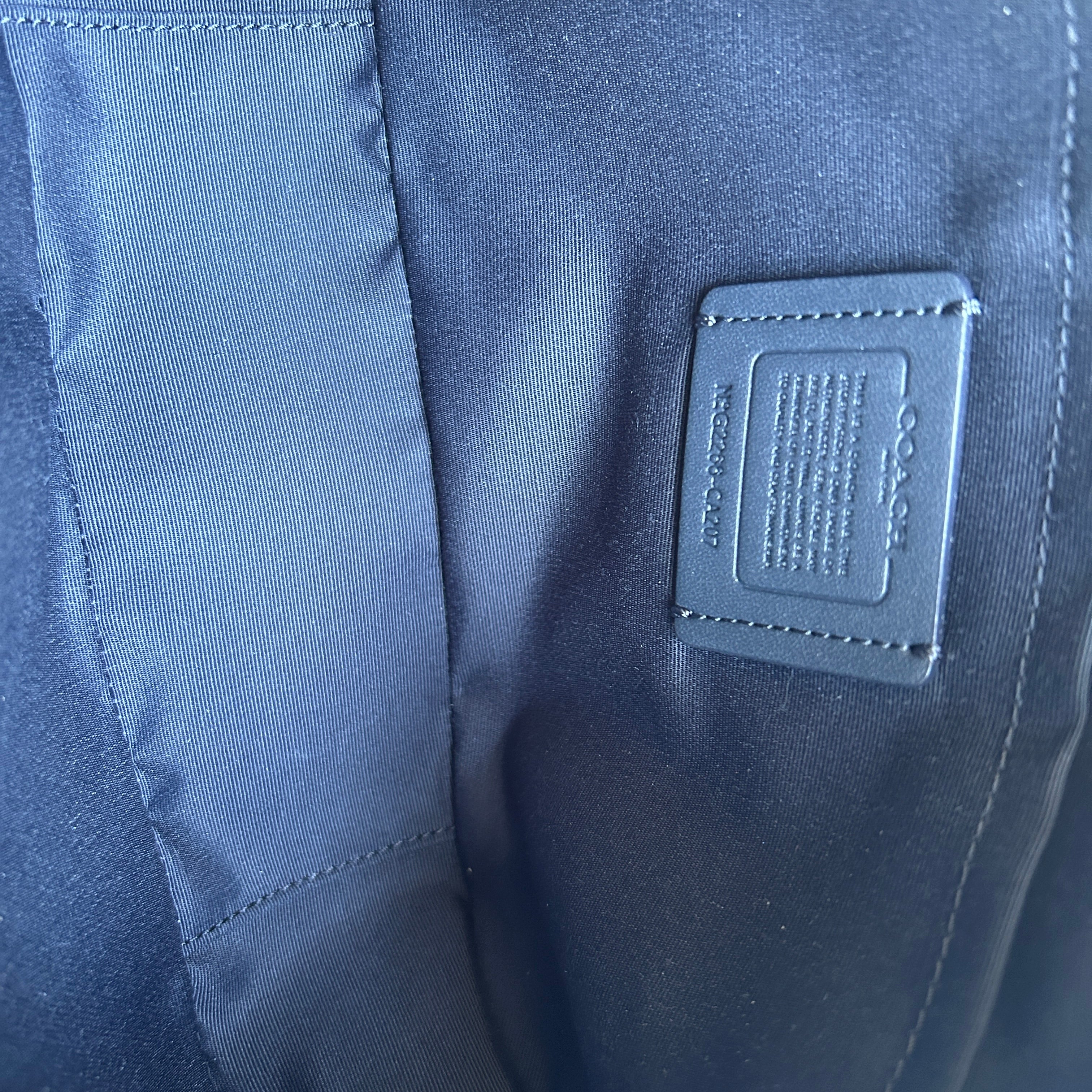 Coach Jamie Camera Bag Light Blue Pebbled Leather Crossbody Excellent