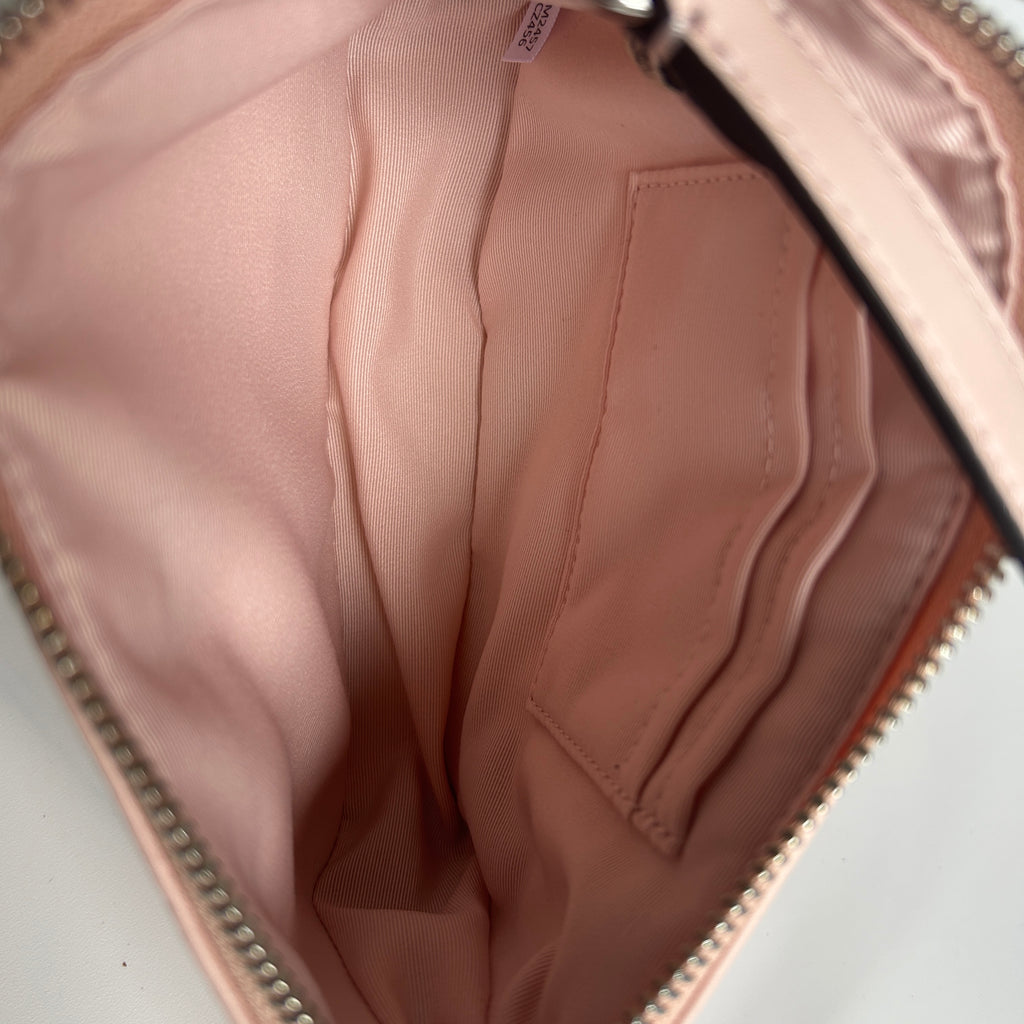 Coach Nolita 19 Shell Pink Debossed Leather Shoulder Bag Excellent