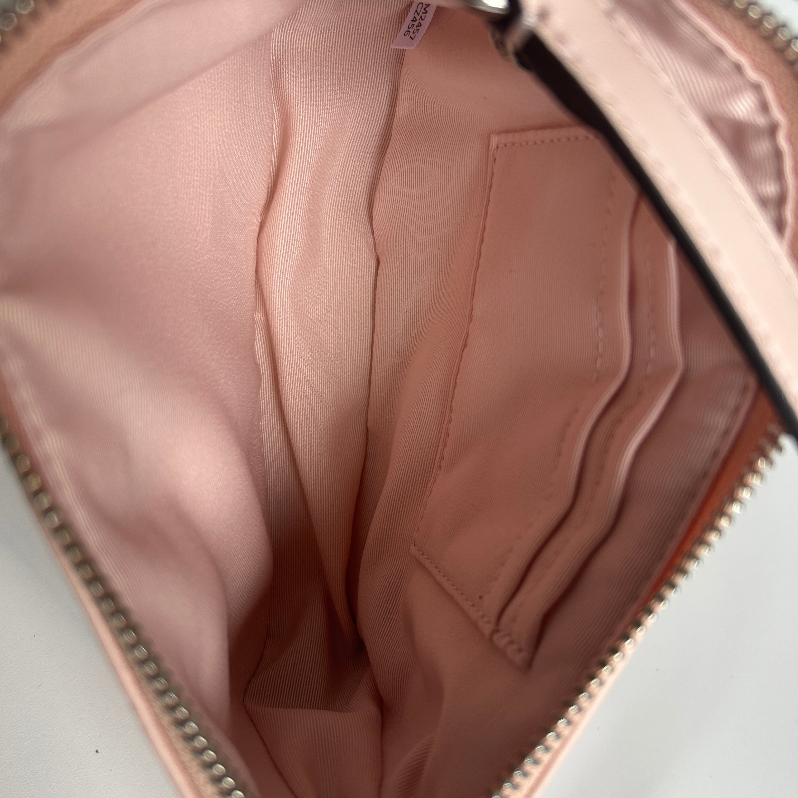 Coach Nolita 19 Shell Pink Debossed Leather Shoulder Bag Excellent