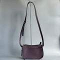 Coach Swinger 20 Purple Glove Tanned Leather Crossbody Bag 9031 Excellent
