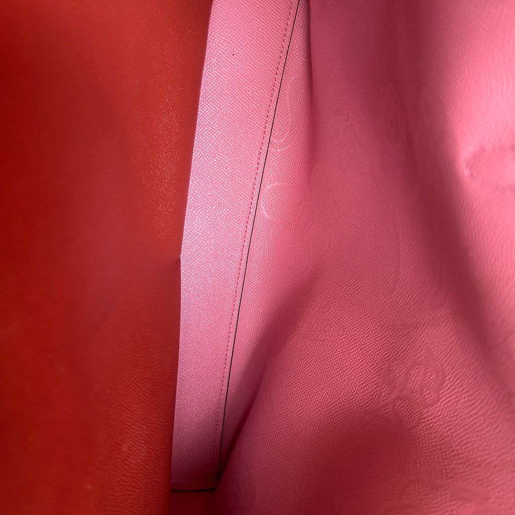 Coach Mollie Tote Dreamy Land Floral Navy Pebbled Leather Bag C8215 GOOD