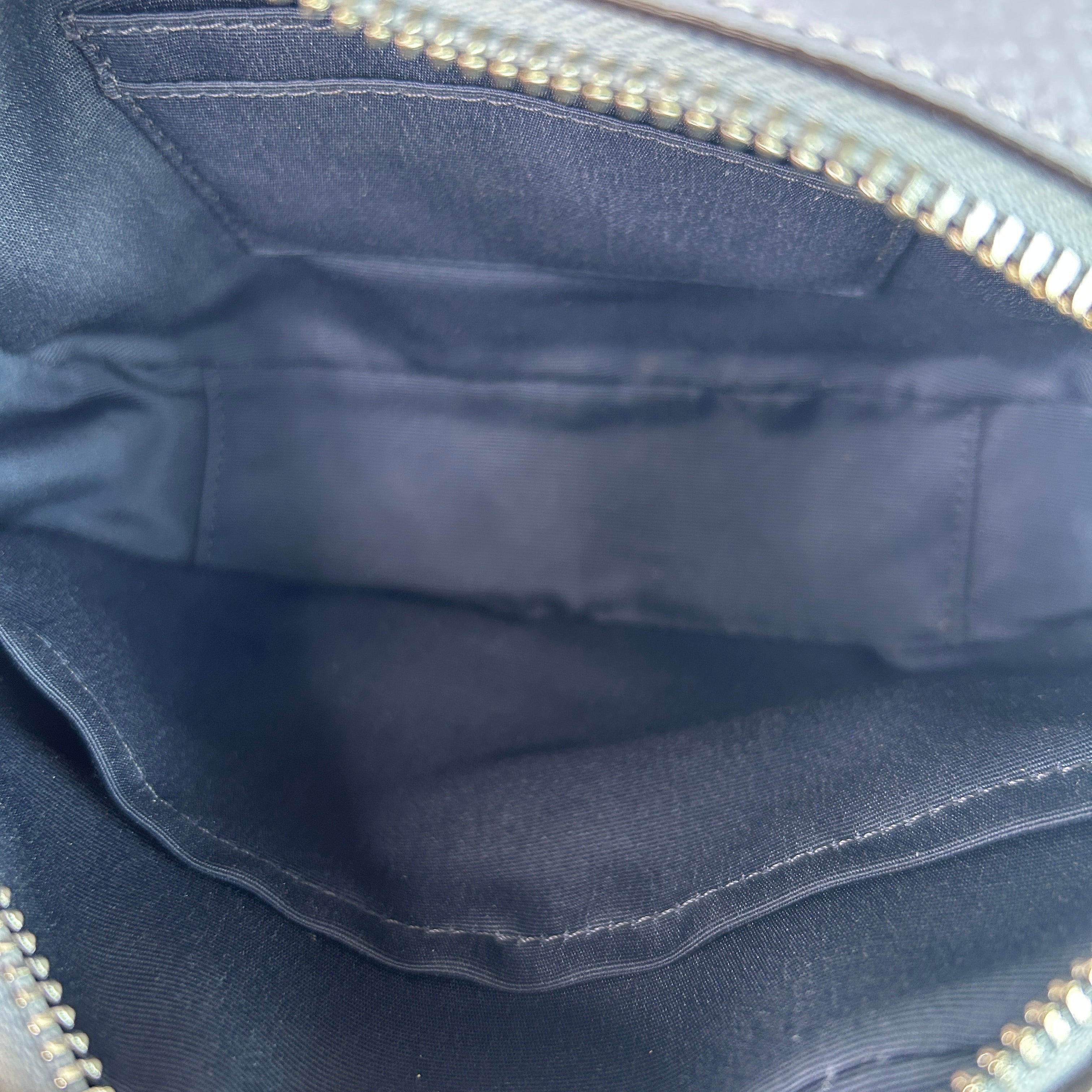 Coach Mini Jamie Camera Bag Blue Pebbled Leather Crossbody CH308 Good