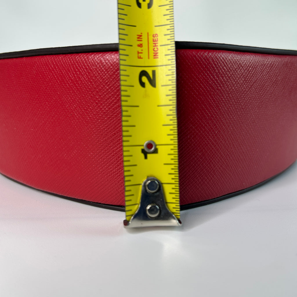 Kate Spade Love Shack Red Saffiano Leather Heart Crossbody Bag NEW