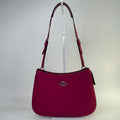 Coach Penelope Pink Pebbled Leather Shoulder Bag CP101 Excellent