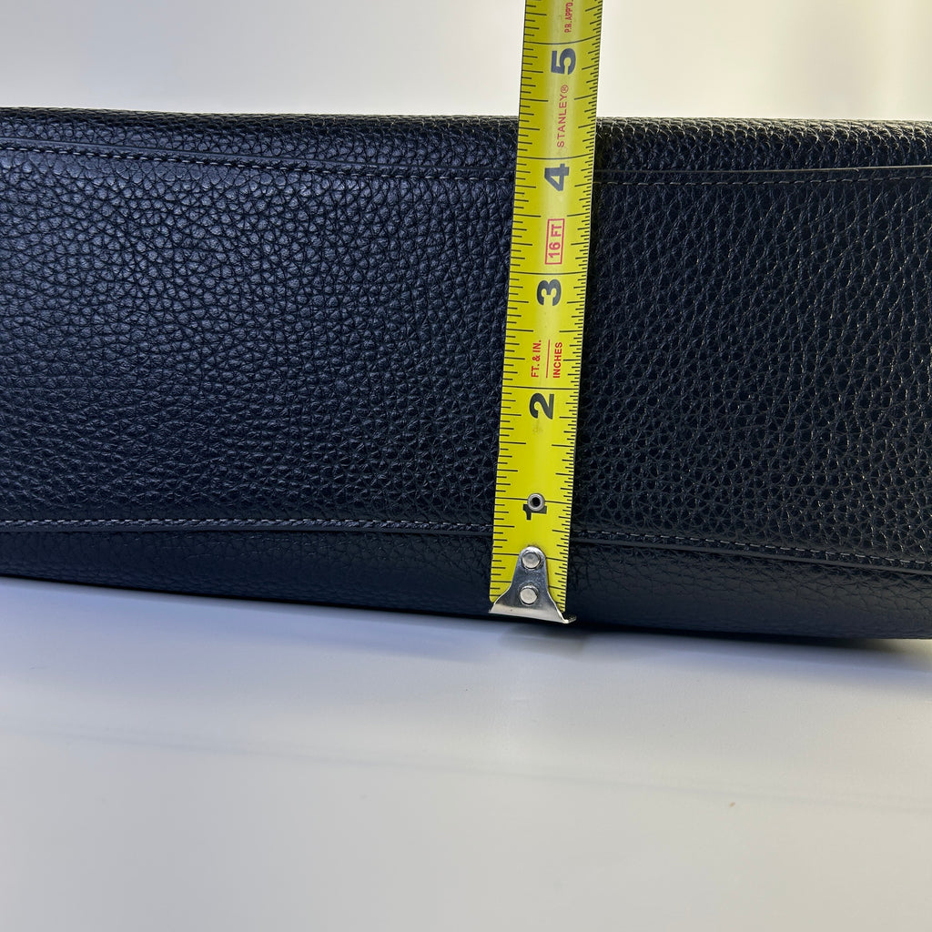 Coach Laurel Black Pebbled Leather Shoulder Bag Excellent