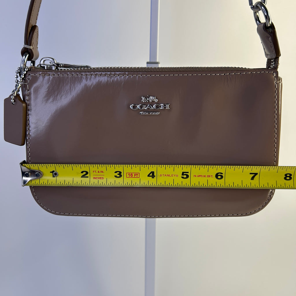 Coach Nolita 19 Clay Patent Leather Mini Shoulder Bag CCF63 NEW