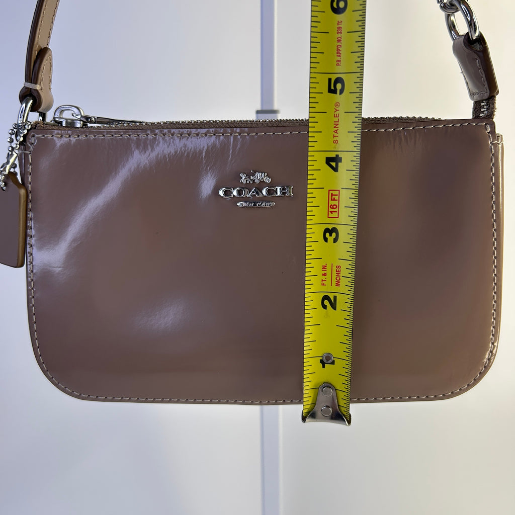 Coach Nolita 19 Clay Patent Leather Mini Shoulder Bag CCF63 NEW