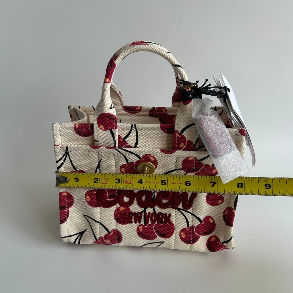 Coach Cargo Tote 20 Chalk Multi Canvas Bag CCH32