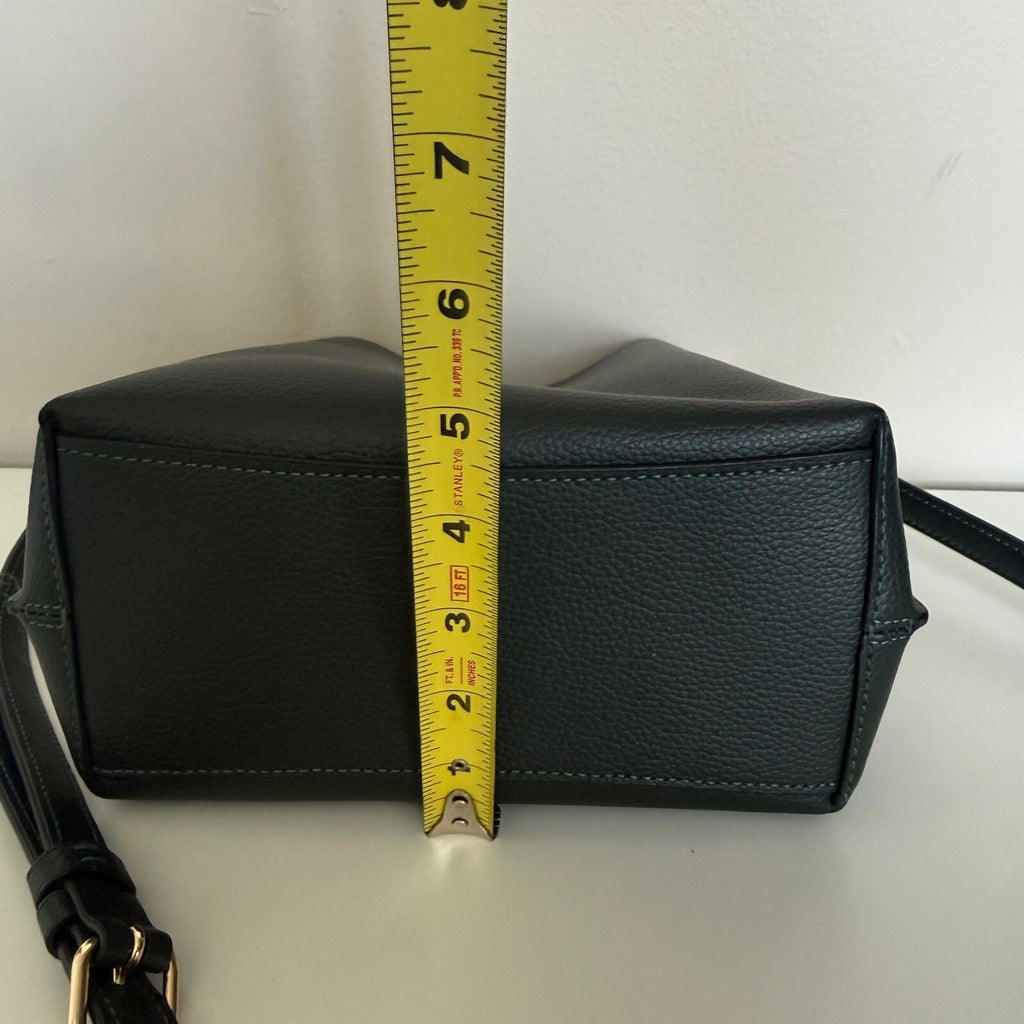 Coach Mollie Bucket Bag 22 Everglade Green Leather CA177 Crossbody Purse