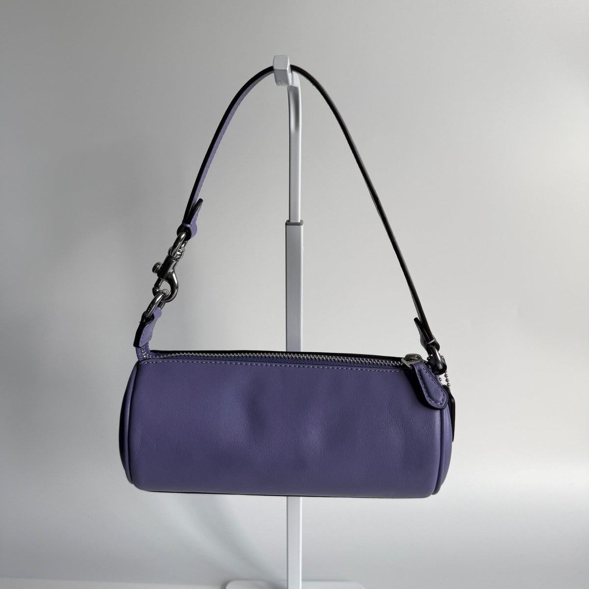 Coach Nolita Barrel Bag Light Violet Leather Shoulder Bag CR830