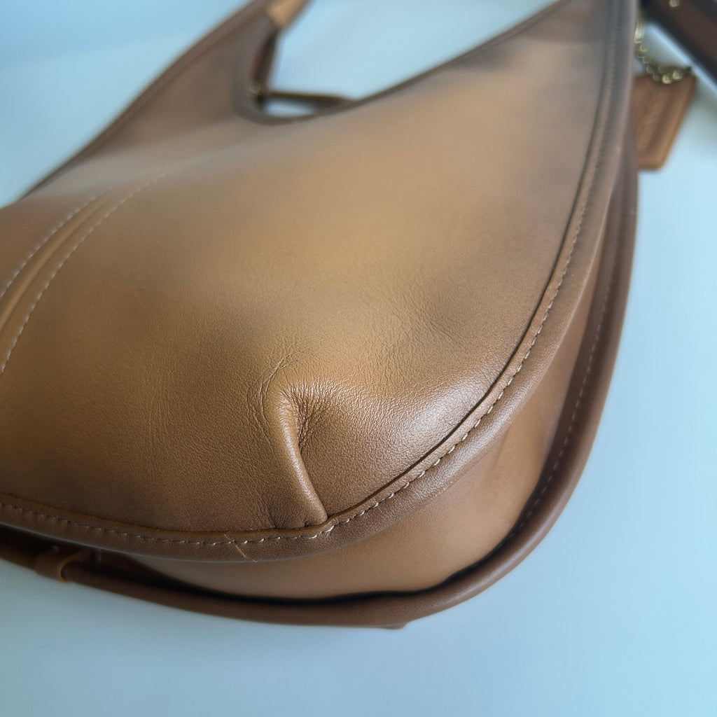 Coach Ergo British Tan Leather Hobo Shoulder Bag C2265