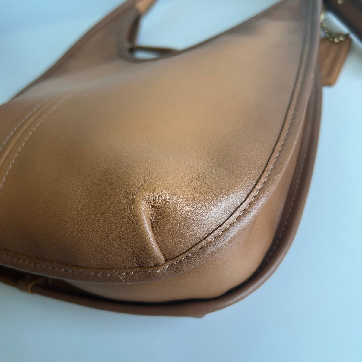 Coach Ergo British Tan Leather Hobo Shoulder Bag C2265