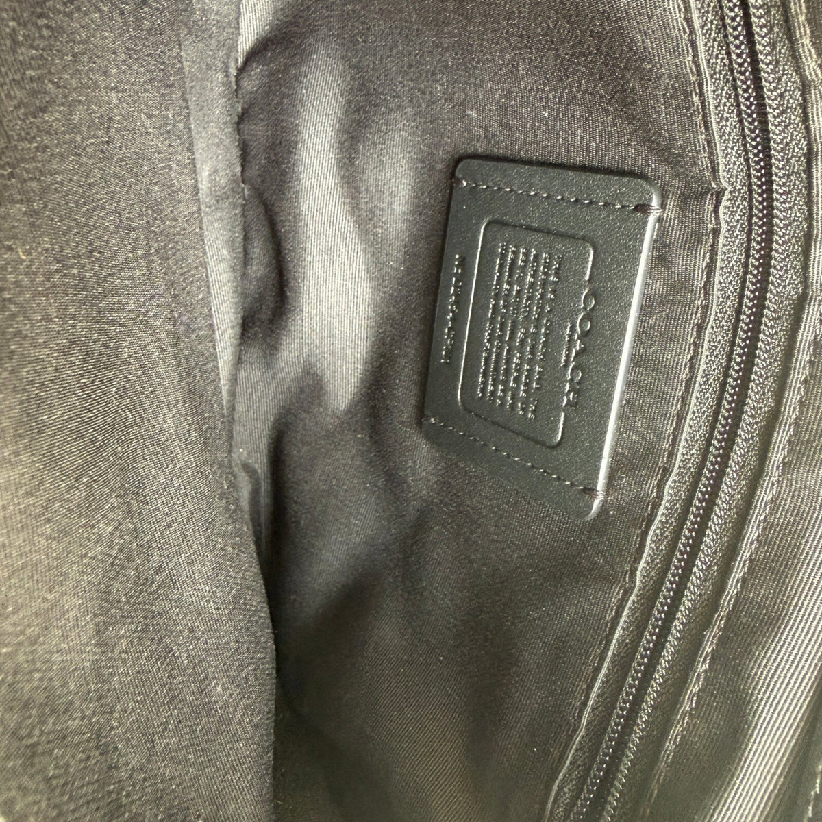 Coach Penelope Black Smooth Leather Shoulder Bag CP101