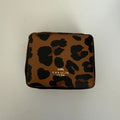 Coach Travel Jewelry Box Leopard Print Canvas Case C8081G Organizer Accessory