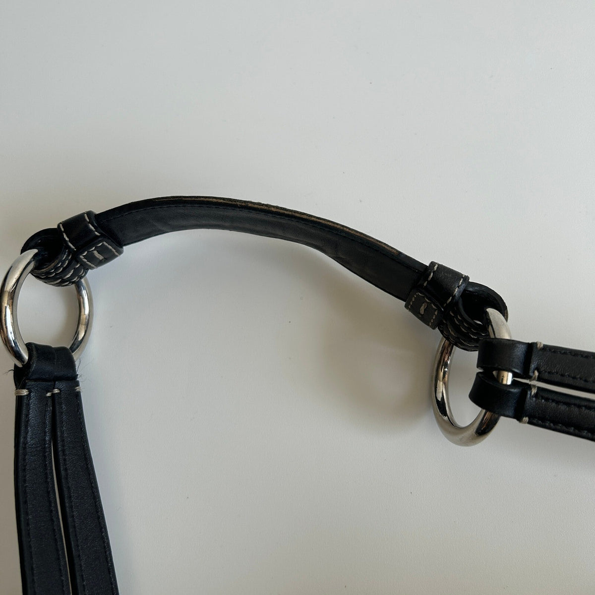 Coach Soho Signature Flap Black Canvas Leather Shoulder Bag 6314