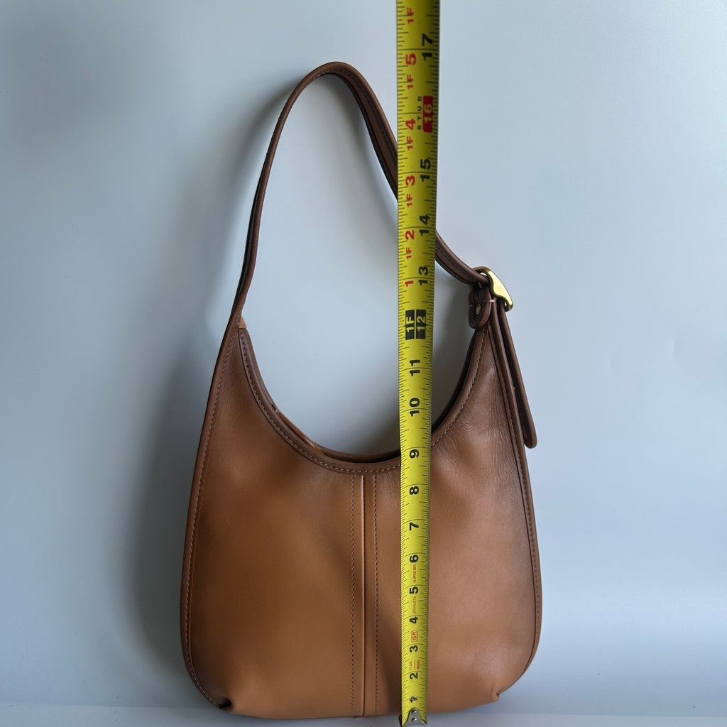 Coach Ergo British Tan Leather Hobo Shoulder Bag C2265