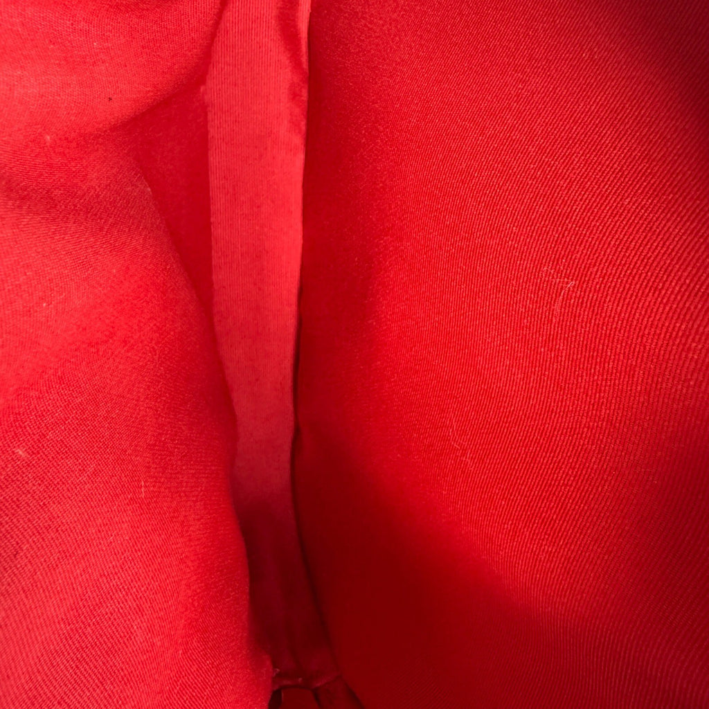 Coach Serena Electric Red Quilted Leather Crossbody Satchel C7259