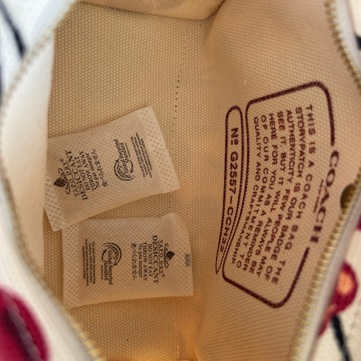 Coach Cargo Tote 20 Chalk Multi Canvas Bag CCH32