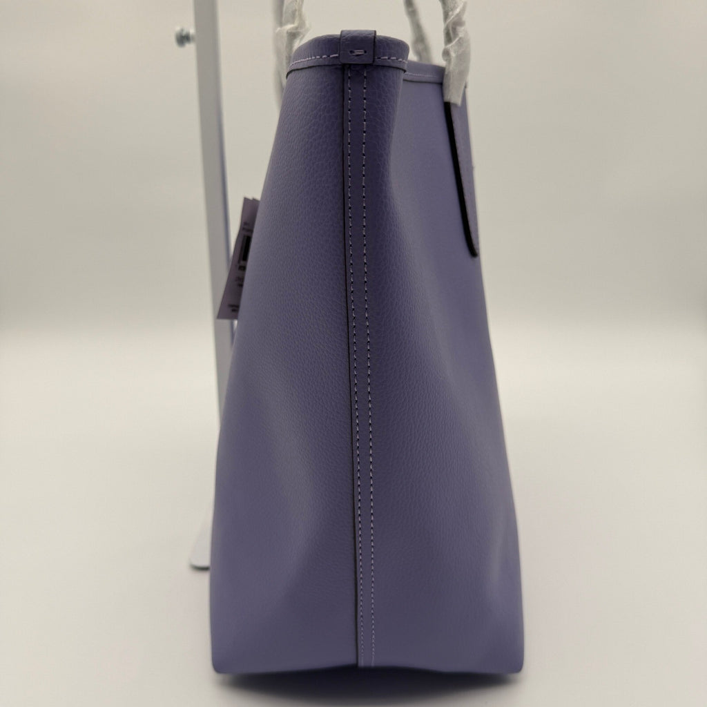 Coach City Tote Light Violet Leather Bag CR111 Shoulder Purse Laptop Handbag
